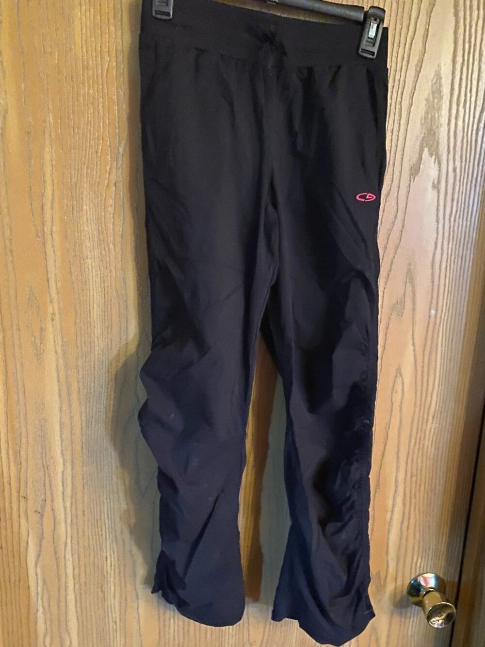 Champion Girl's athletic pants size 10/12, black